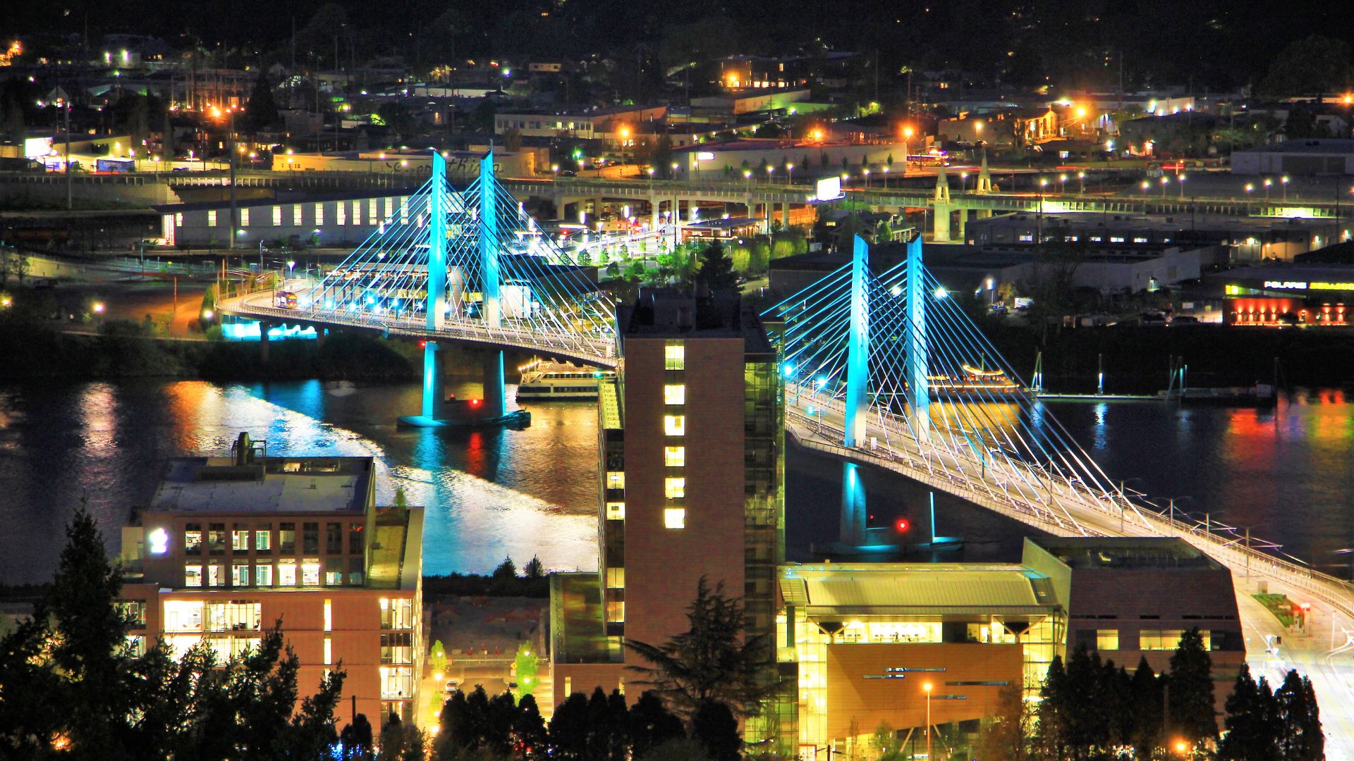 Portland night view